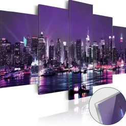 Akryylilasitaulu Artgeist Purple Sky eri kokoja