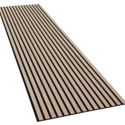 Akustiikkalevy Fibrotech Light acoustic, 9x605x2500mm, vaalea tammi, 5kpl/pkt