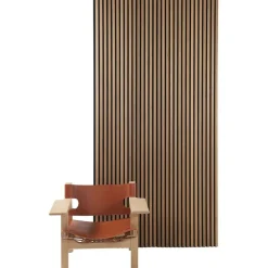 Akustiikkalevy Fibrotech Premium, 22x605x2440mm, öljytty tammi puuviilu