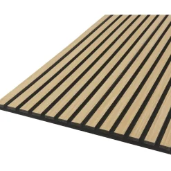 Akustiikkalevy Fibrotech Quanti, 18x520x2440mm, vaalea tammi puuviilu
