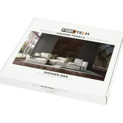 Akustiikkalevy Fibrotech Square, 22x520x520mm, 2 kpl/pkt, eri värejä