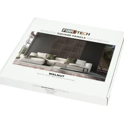 Akustiikkalevy Fibrotech Square, 22x520x520mm, 2 kpl/pkt, eri värejä