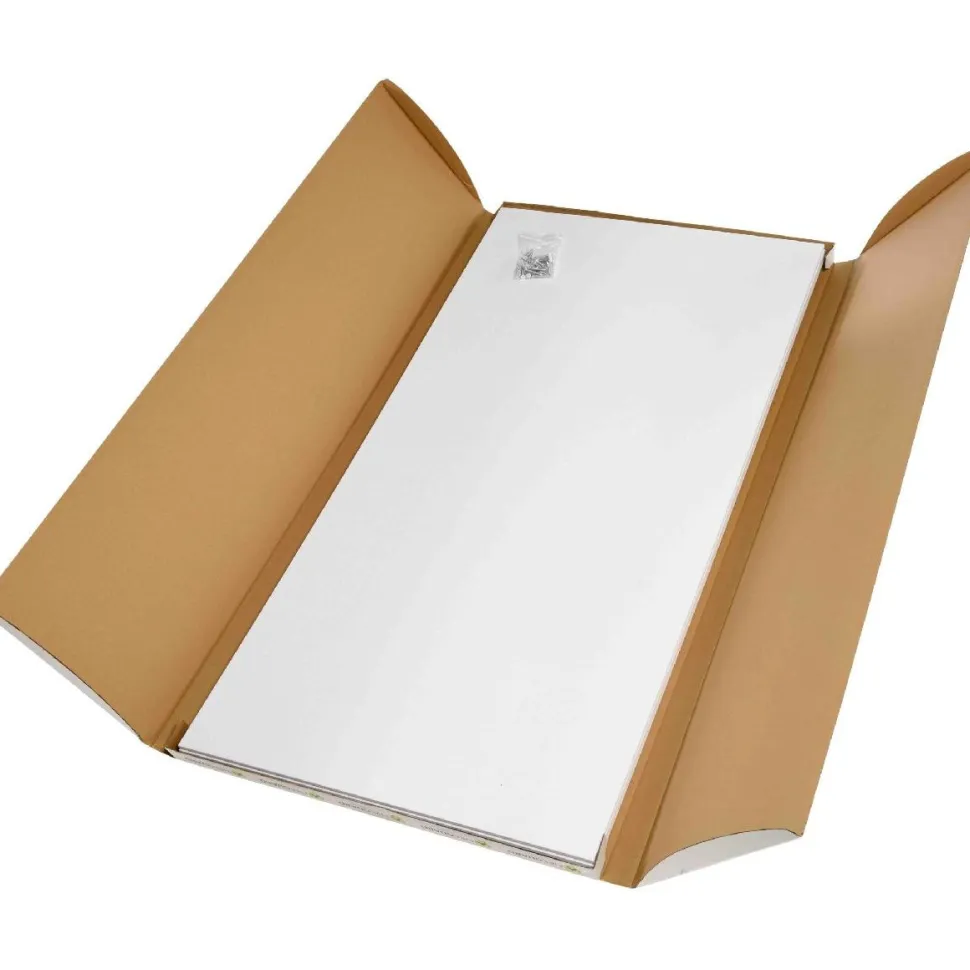 Akustiikkalevy Fibrotech Fireguard, 9x600x1200mm, valkoinen, 4 kpl/pkt