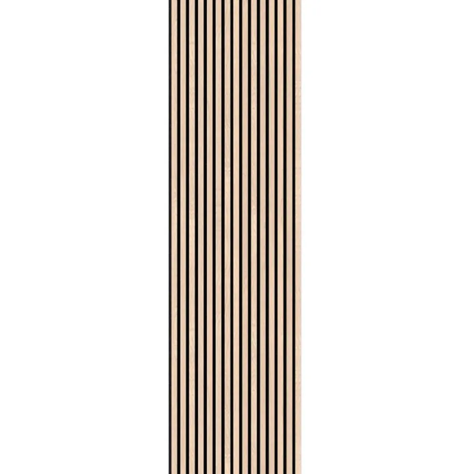 Akustiikkalevy Fibrotech Premium, 22x605x2440mm, saarni puuviilu