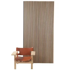 Akustiikkalevy Fibrotech Premium, 22x605x2440mm, saarni puuviilu