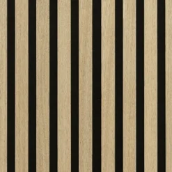Akustiikkalevy Fibrotech Premium, 22x605x2440mm, saarni puuviilu