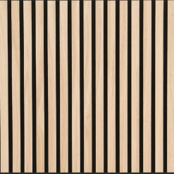 Akustiikkalevy Fog&Venø By Venø, 20x600x600mm, mdf, tammi, musta huopa, 2kpl