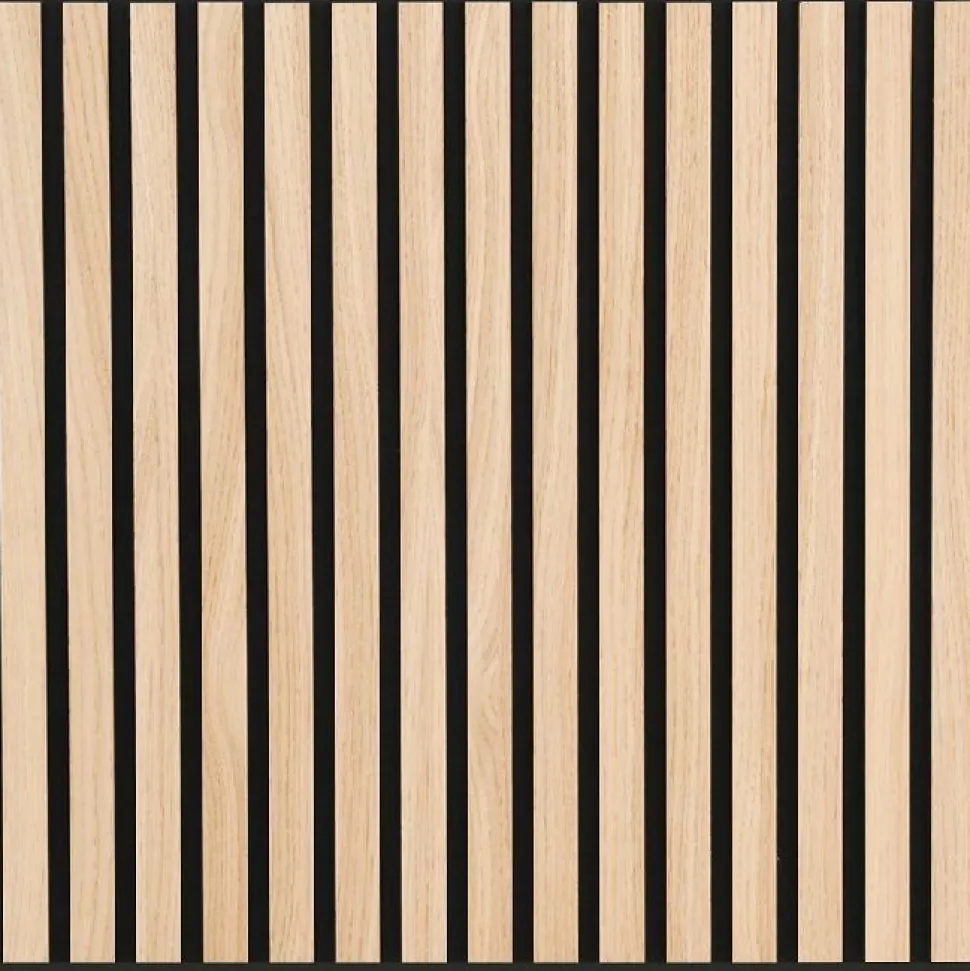Akustiikkalevy Fog&Venø By Venø, 20x600x600mm, mdf, tammi, musta huopa, 2kpl