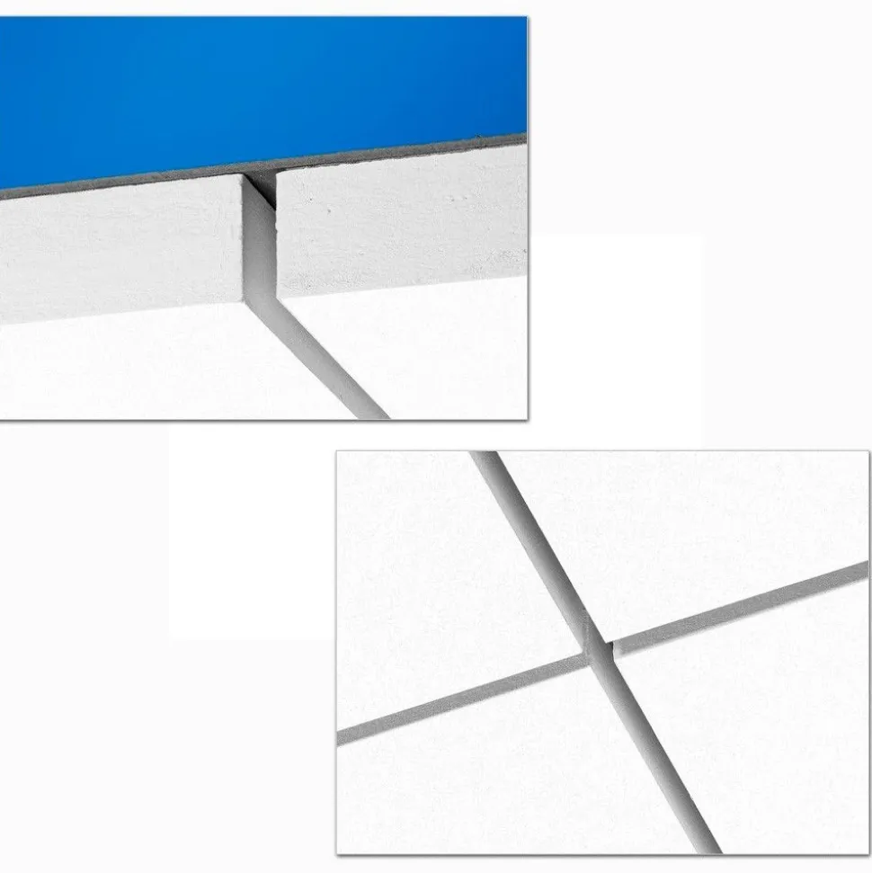 Akustiikkalevy Ecophon Master SQ A 600x1200x40mm valkoinen 6kpl 4,32m²/pkt