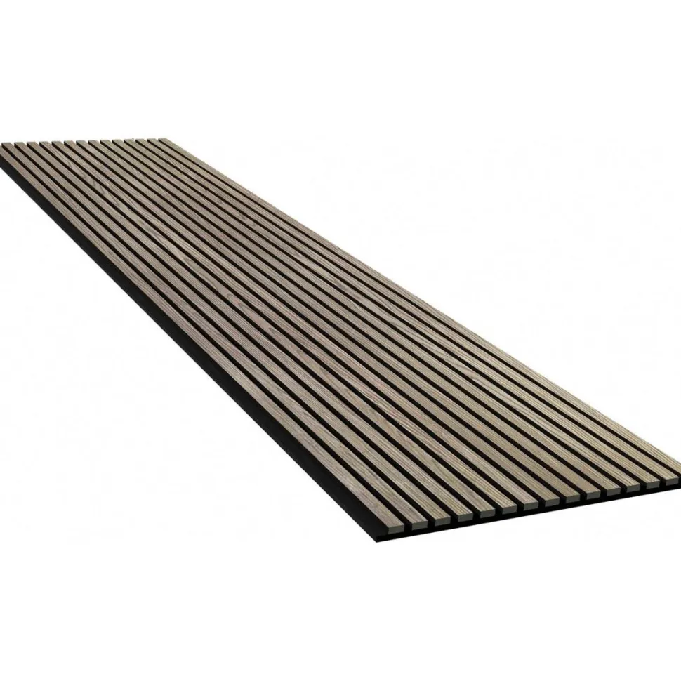 Akustiikkalevy Evella VN27, puuviilupintainen, 2400x600mm, tammi