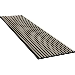 Akustiikkalevy Evella V27, 21x600x2400mm, valkotammi, puuviilupintainen