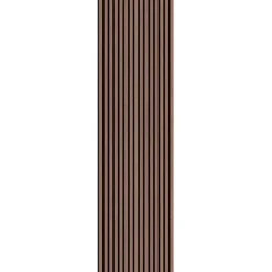Akustiikkalevy Fibrotech Premium, 22x605x2440mm, pähkinä puuviilu