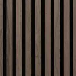 Akustiikkalevy Fibrotech Premium, 22x605x2440mm, pähkinä puuviilu