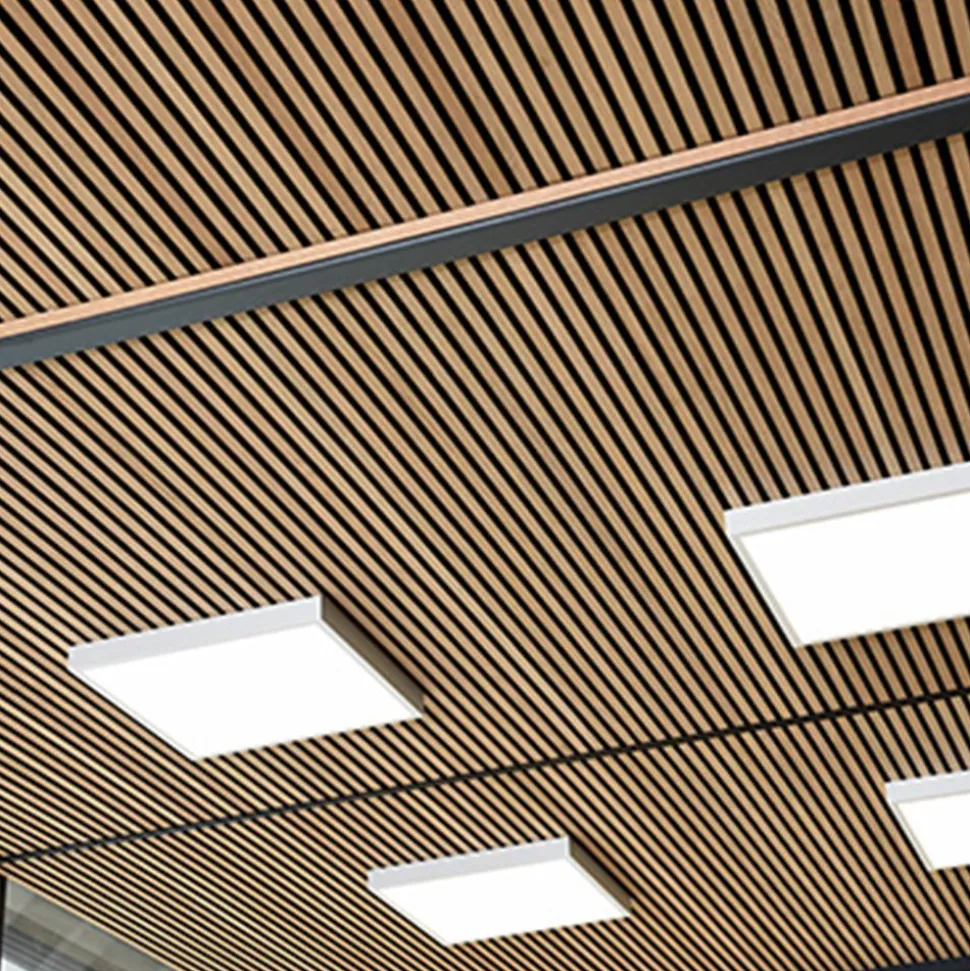 Akustiikkalevy Fibrotech Premium, 22x605x2440mm, vaalea tammi puuviilu