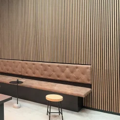 Akustiikkalevy Fibrotech Premium, 22x605x2440mm, vaalea tammi puuviilu