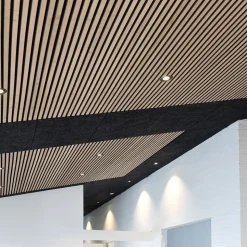 Akustiikkalevy Fibrotech Premium, 22x605x2440mm, vaalea tammi puuviilu