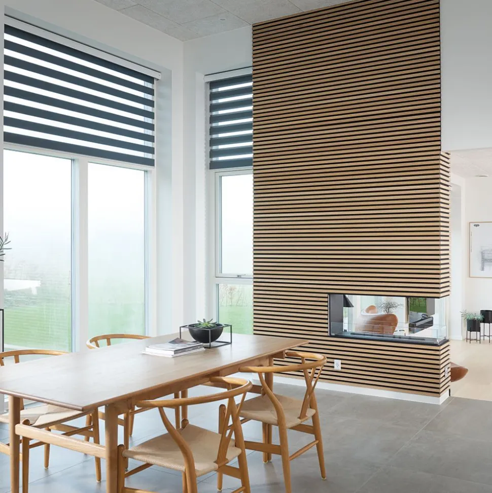 Akustiikkalevy Fibrotech Premium, 22x605x2440mm, vaalea tammi puuviilu