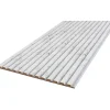 Akustiikkalevy Fibrotech Stone 244, 18x520x2440mm, marble white stone