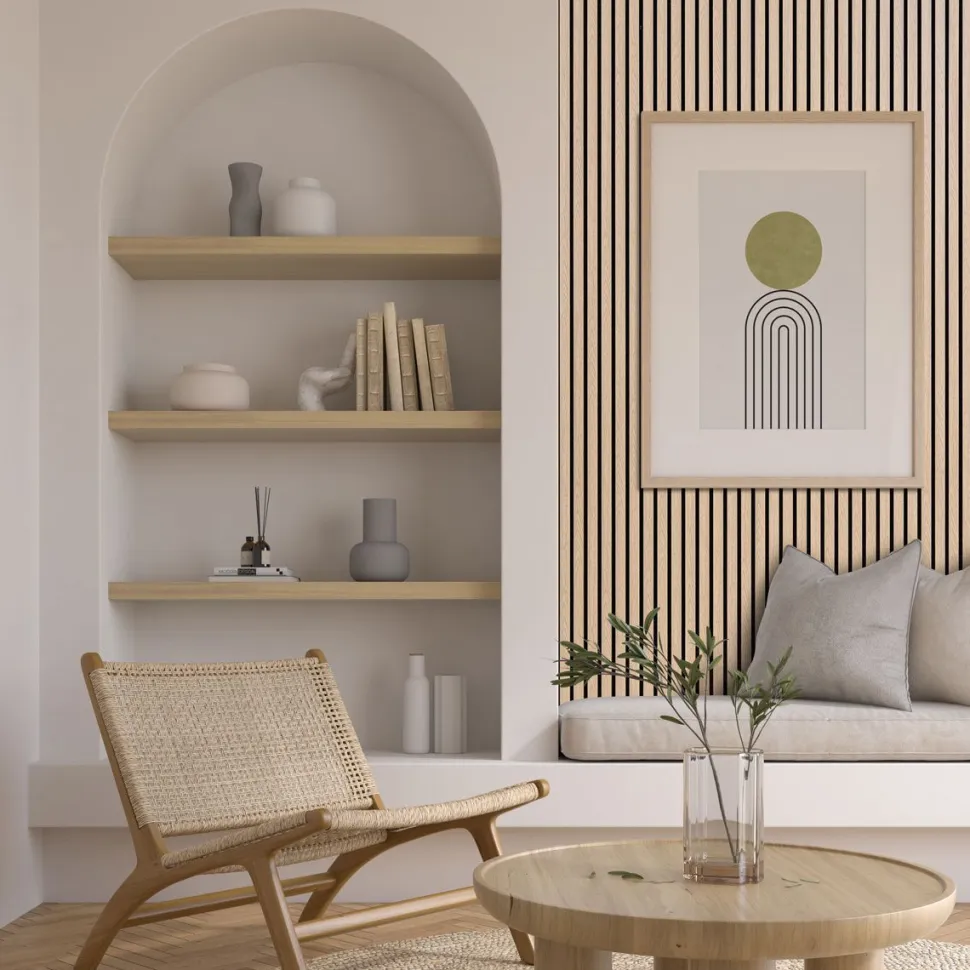Akustiikkalevy/rimapaneeli Ewona AcuDesign, eri vaihtoehtoja