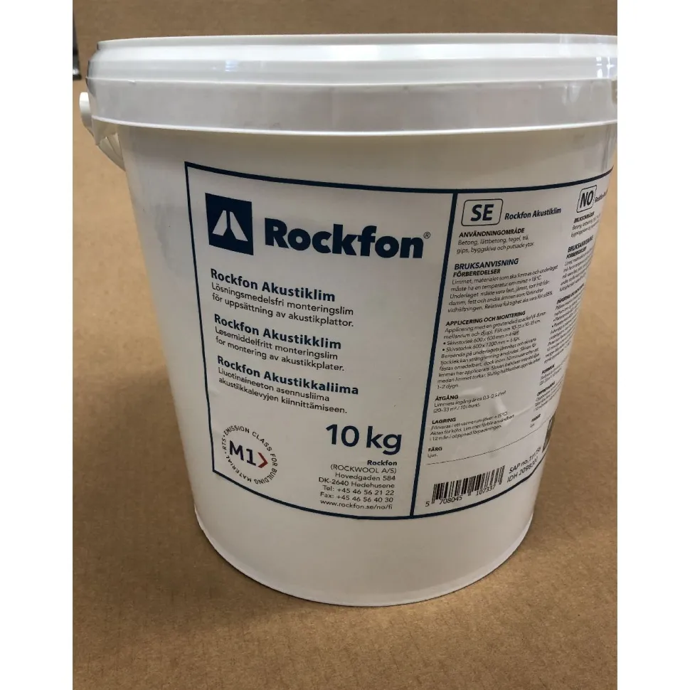Akustiikkaliima Rockfon 10 l