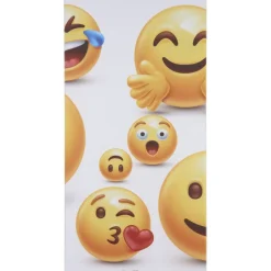Akustiikkataulu Fibrotech Art Acoustic Emoji I, 9x600x1200mm, valkoinen