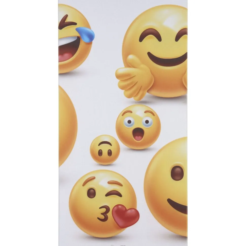 Akustiikkataulu Fibrotech Art Acoustic Emoji I, 9x600x1200mm, valkoinen