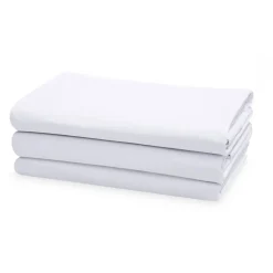 Aluslakana Familon Percale Luomu 260x270 cm valkoinen