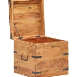 Arkku 40x40x40 täysi akaasiapuu