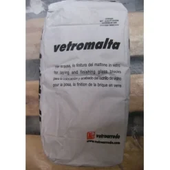 Asennuslaasti lasitiilille Vitrablok 5kg valkoinen