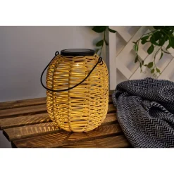Aurinkokennolyhty Paulmann Pauleen Sunshine Treasure, IP44, 3000K, rottinki