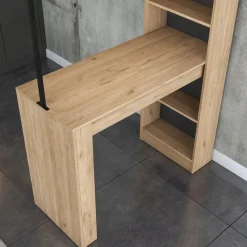Baaripöytä Linento Furniture JA117 - 3173 saksanpähkinä/musta