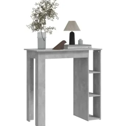 Baaripöytä hyllyllä 102x50x103,5cm, eri värejä