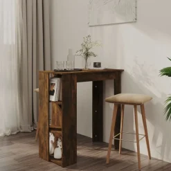 Baaripöytä hyllyllä 102x50x103,5cm, eri värejä