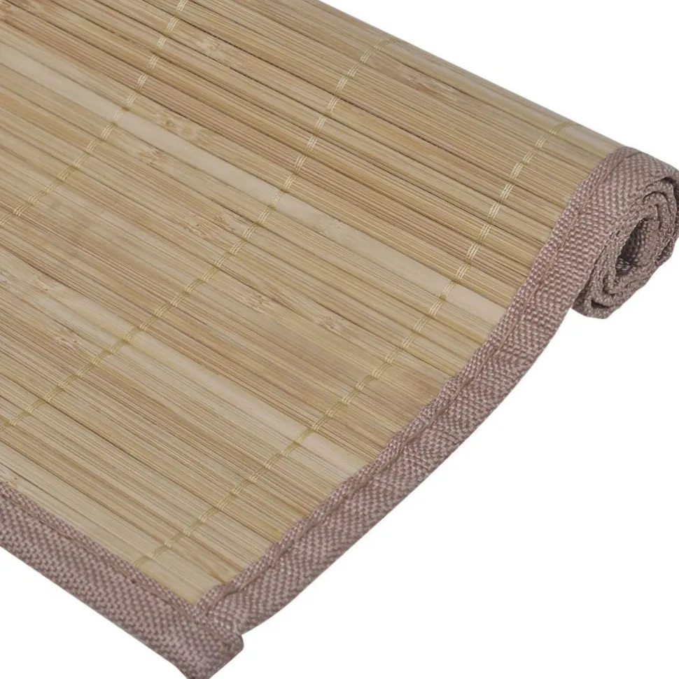 Bambu tabletti 6 kpl 30 x 45 cm ruskea