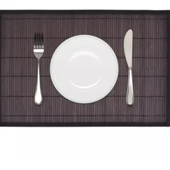 Bambu tabletti 6 kpl 30 x 45 cm tummanruskea