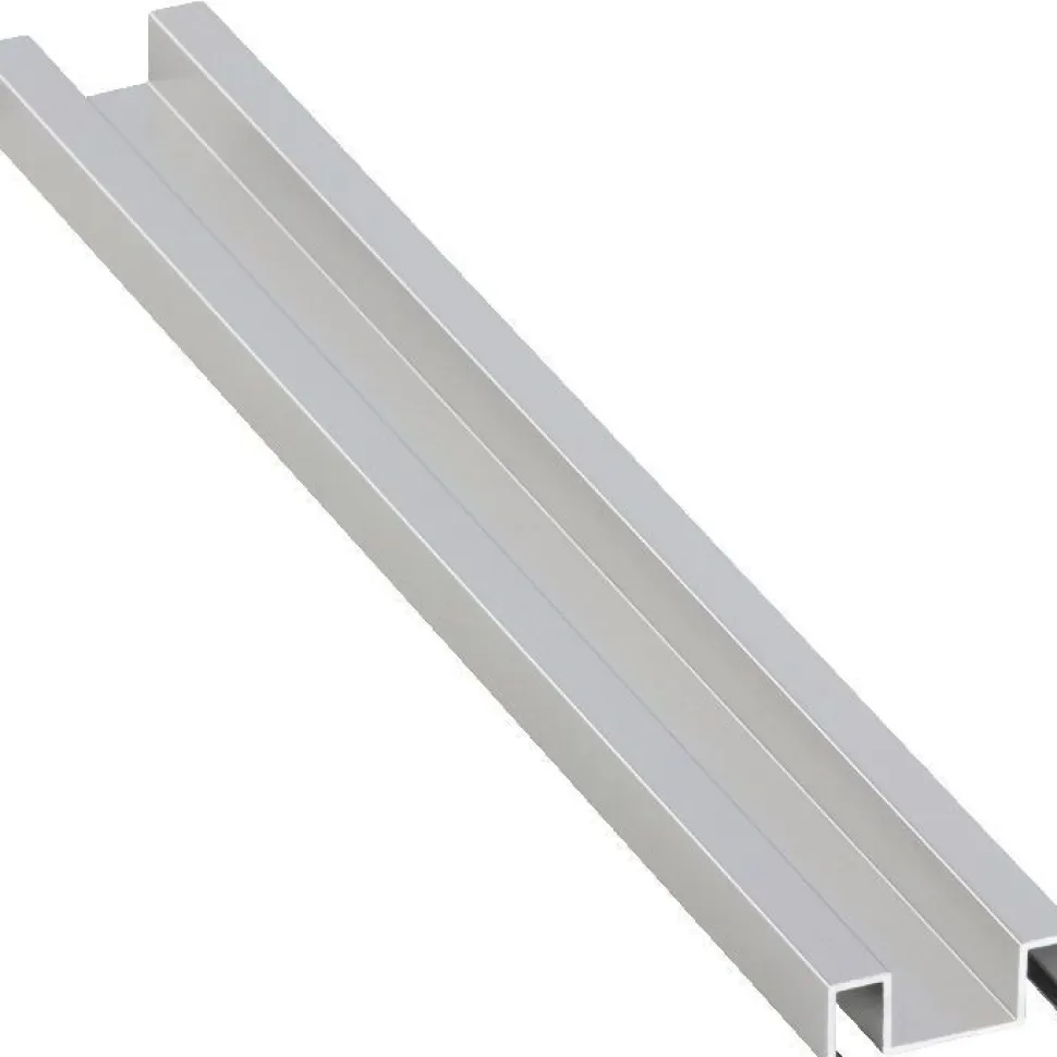 Boordilistan pohjaprofiili mosaiikille Euroshrink alumiini 226a, 32mm x 2.5m, eri värejä