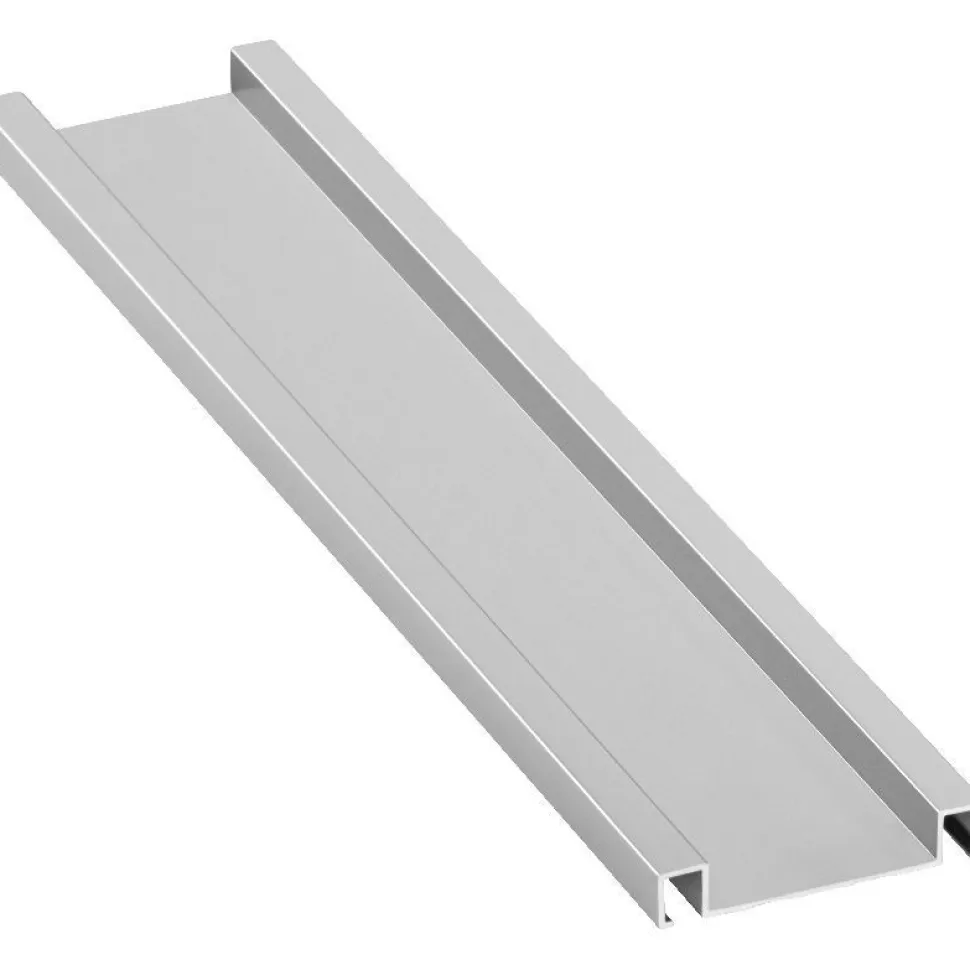 Boordilistan pohjaprofiili mosaiikille Euroshrink alumiini 227a, 52mm x 2.5m, eri värejä