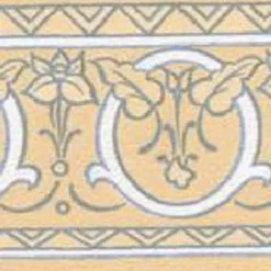 Boordi Paintpart Mormorstid 4838-3, ornamentti, keltainen