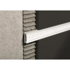Boordi Progress Profiles Prolistell LED 2,7m 20mm anodisoitu hopea
