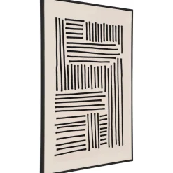 Canvastaulu House Nordic Lipari No.1, 100x140cm, musta/beige