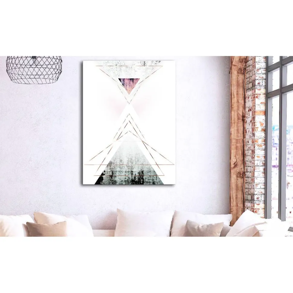 Canvas-taulu Artgeist Geometric Abstraction, 1-osainen, pystysuuntainen, 90x60cm