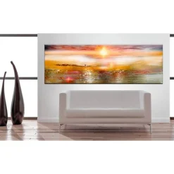 Canvas-taulu Artgeist Orange Sea, eri kokoja