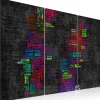 Canvas-taulu Artgeist Ruotsin kaupungit, 3-osainen, eri kokoja