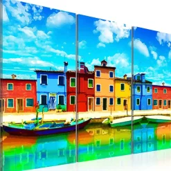 Canvas-taulu Artgeist Sunny morning in Venice, eri kokoja
