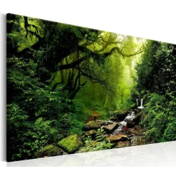 Canvas-taulu Artgeist Waterfall in the Forest, eri kokoja