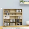 Cd-hylly sonoma-tammi 102x16x89,5 cm lastulevy