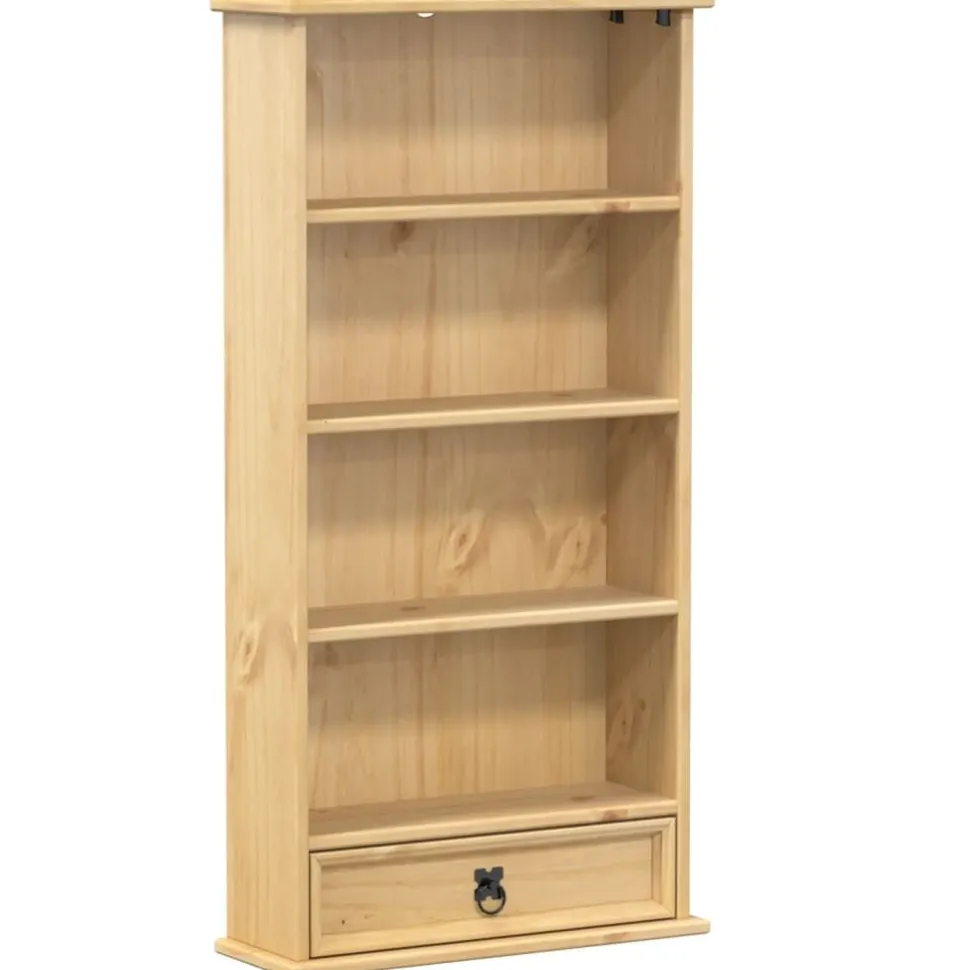 CD-kaappi Corona 52x17,5x103 cm täysi mänty (02781)