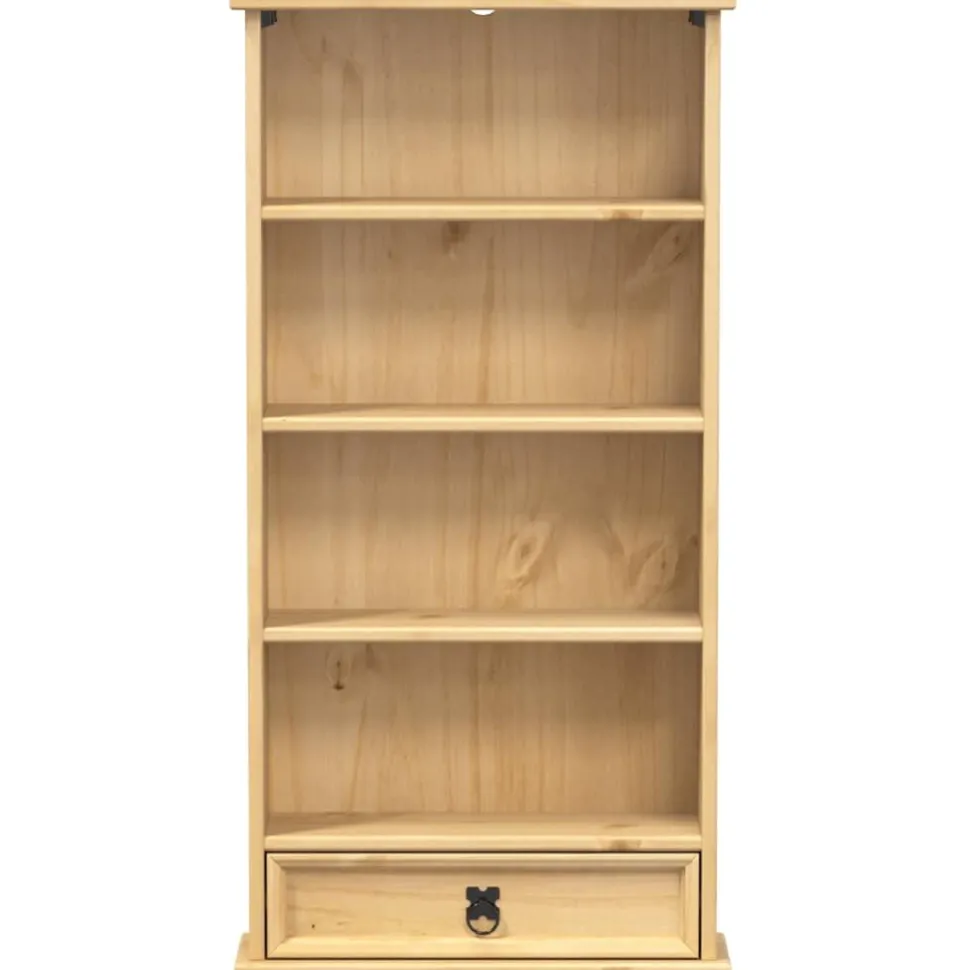 CD-kaappi Corona 52x17,5x103 cm täysi mänty (02781)