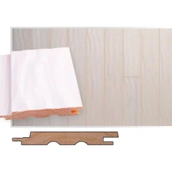 3D-paneeli Maler ART STS-5 PN Meri 14x120x2100mm EM/VM ympäripontattu petsi/lakka huurre