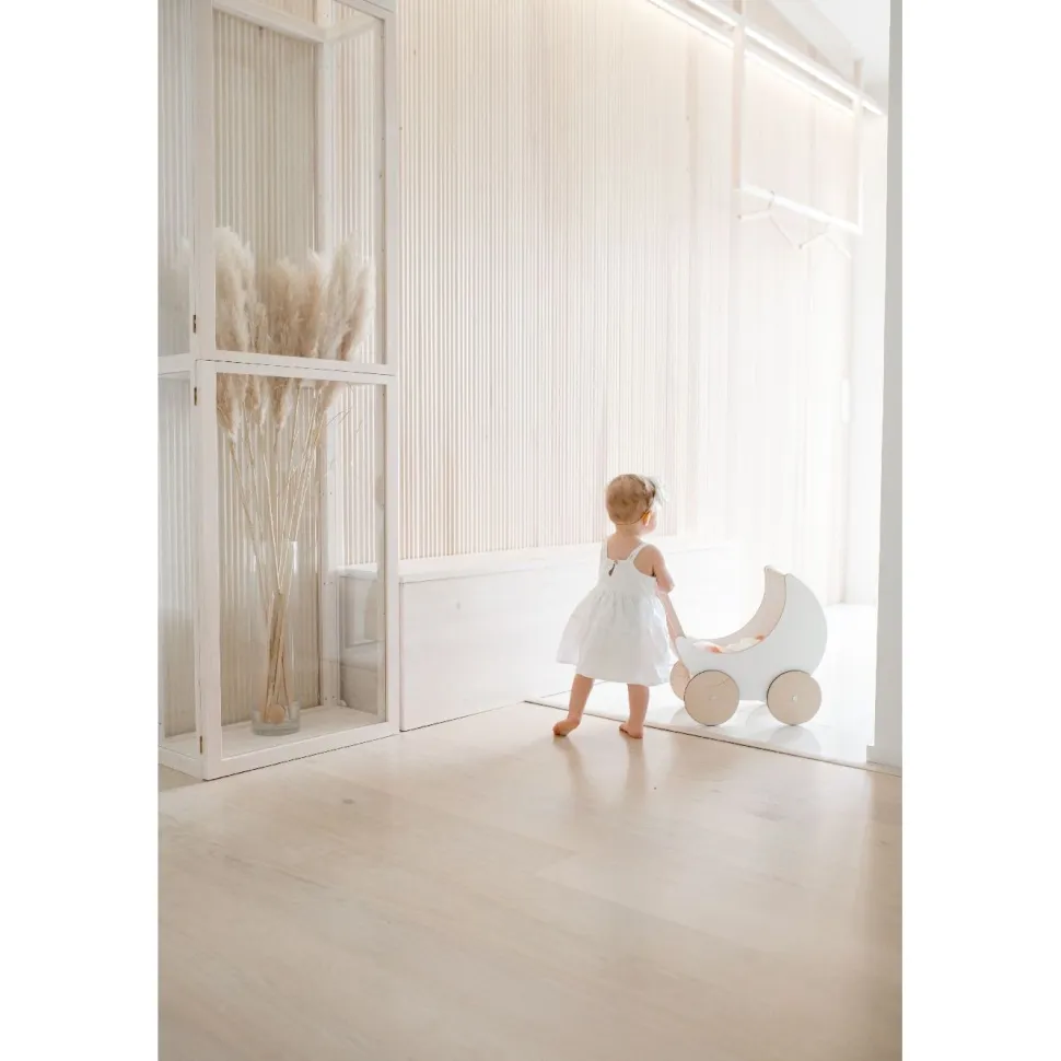 Dyyni-paneeli Cent 15x90x3300mm, mänty, valkolakattu